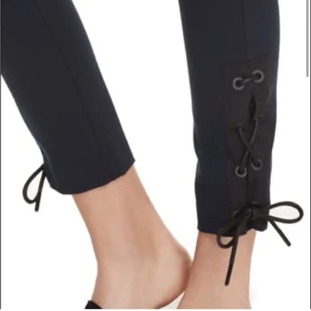 Rag & Bone Simone Lace Up Pants in Navy Blue - Size 10